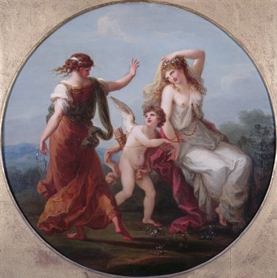 Liebe besiegt Vorsicht von Angelica Kauffmann